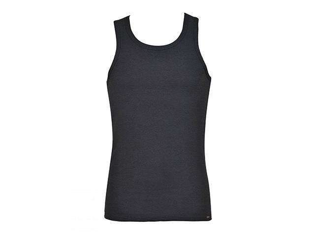 Undershirt Dark Grey Striped